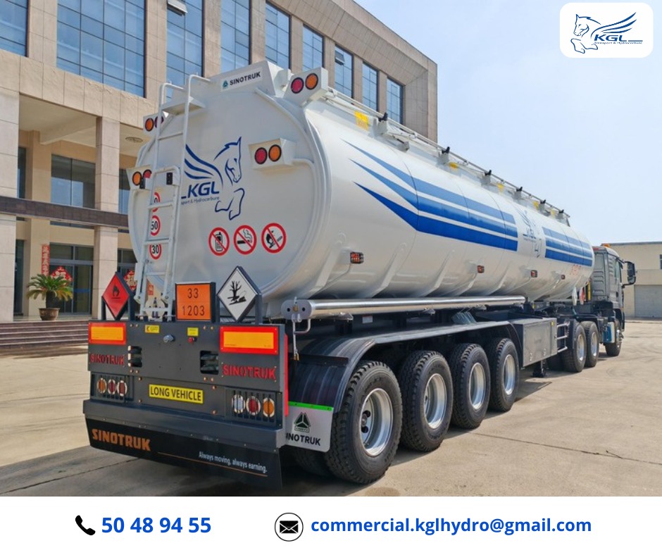 A KGL fuel tanker.